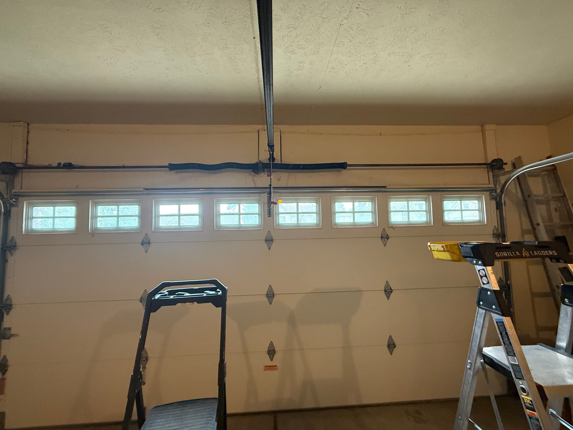 Worn-Out Garage Door Springs Upgraded to High-Quality Replacements image