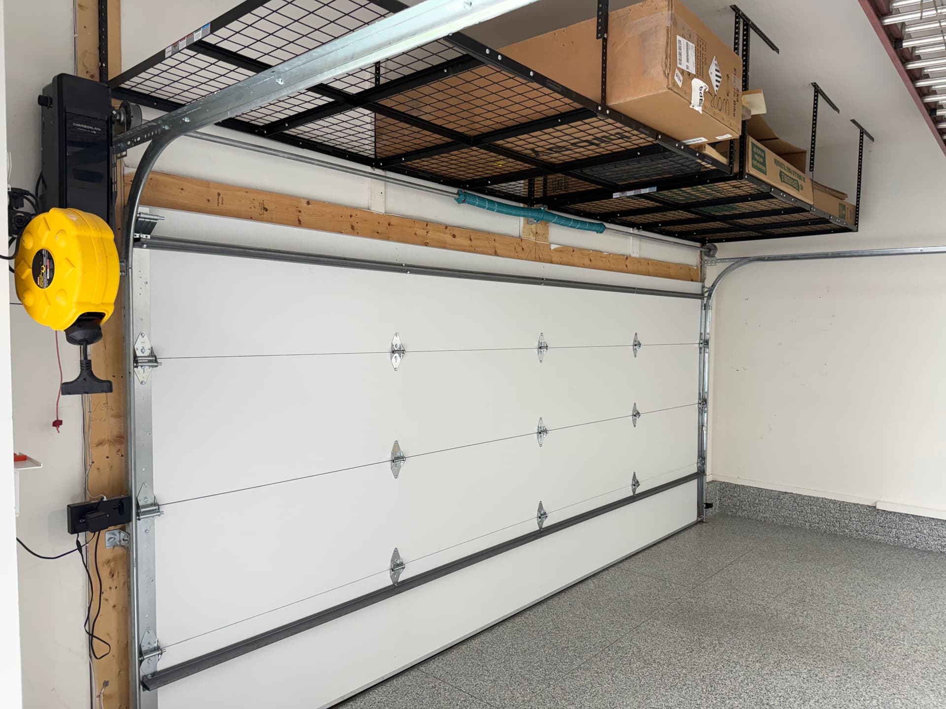 Gallery photos for Old Garage Door Swapped Out for a Brand New CHI Door: Image #4