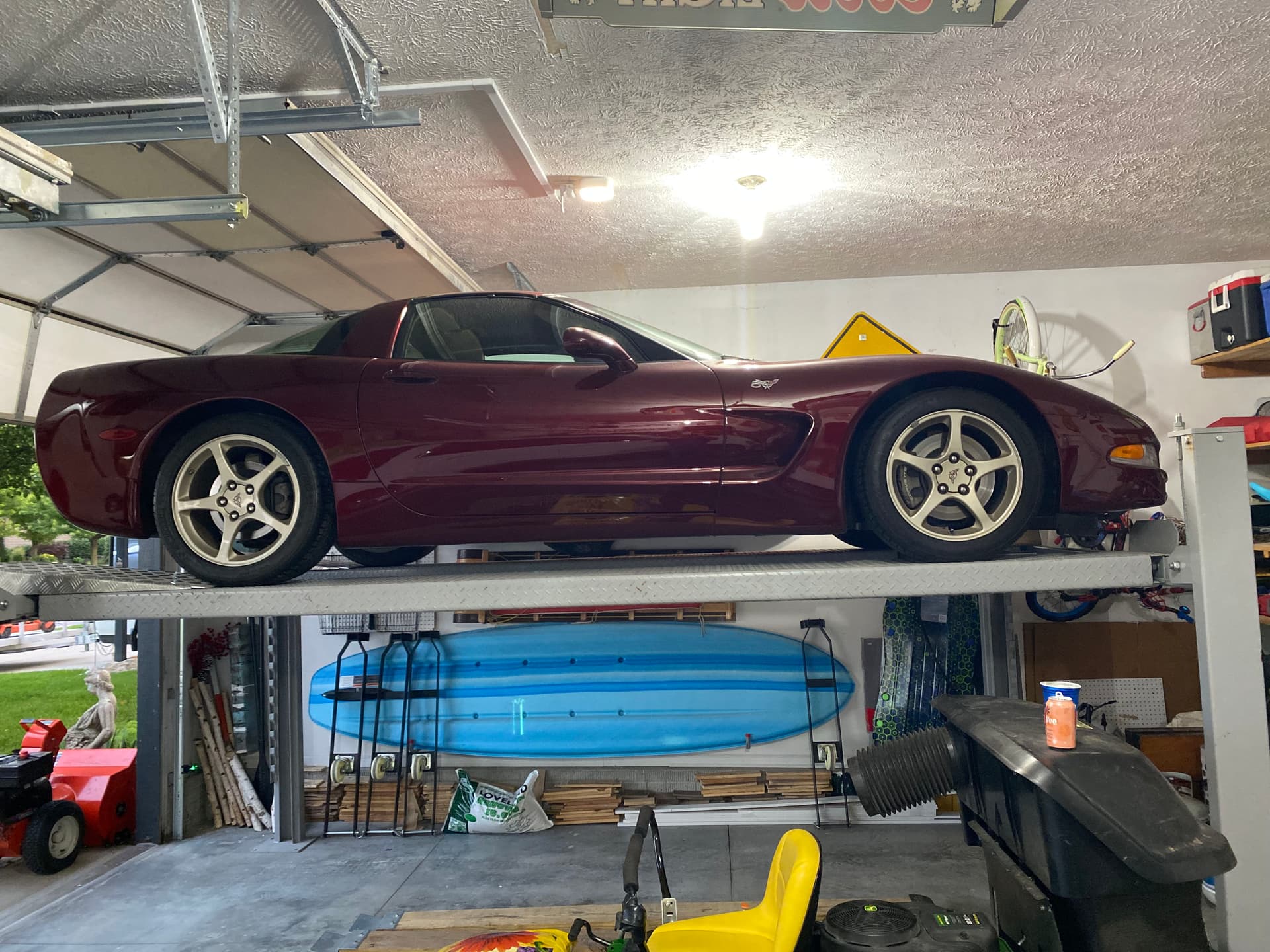 Gallery photos for High Lift Conversion That Actually Makes Room for a Car Lift: Image #1
