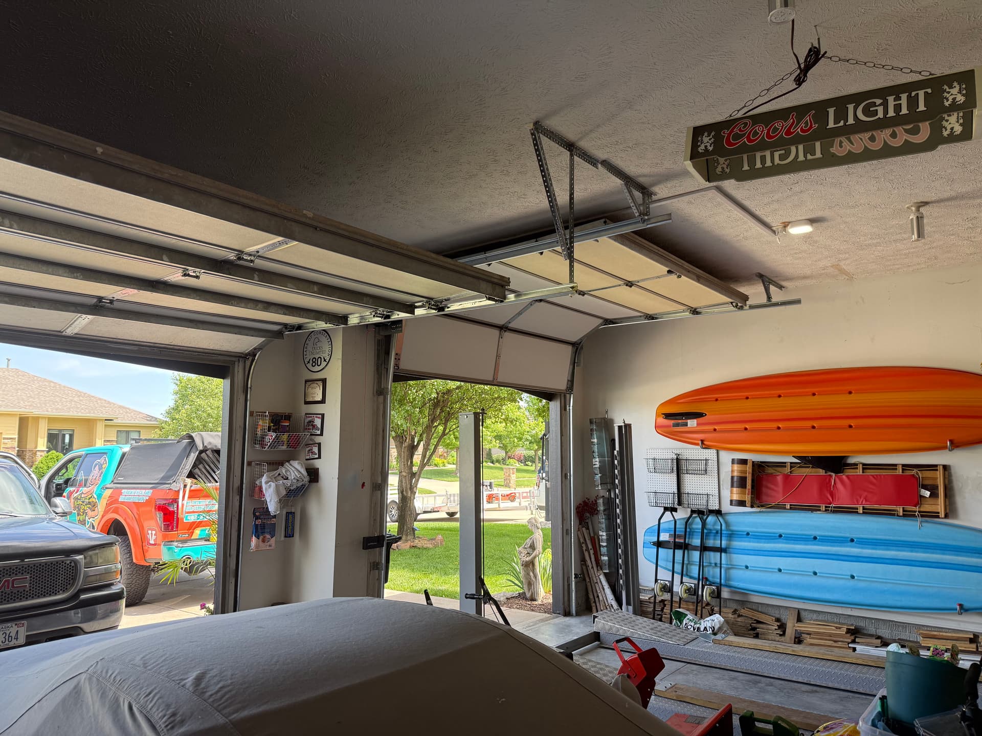 High Lift Conversion That Actually Makes Room for a Car Lift image