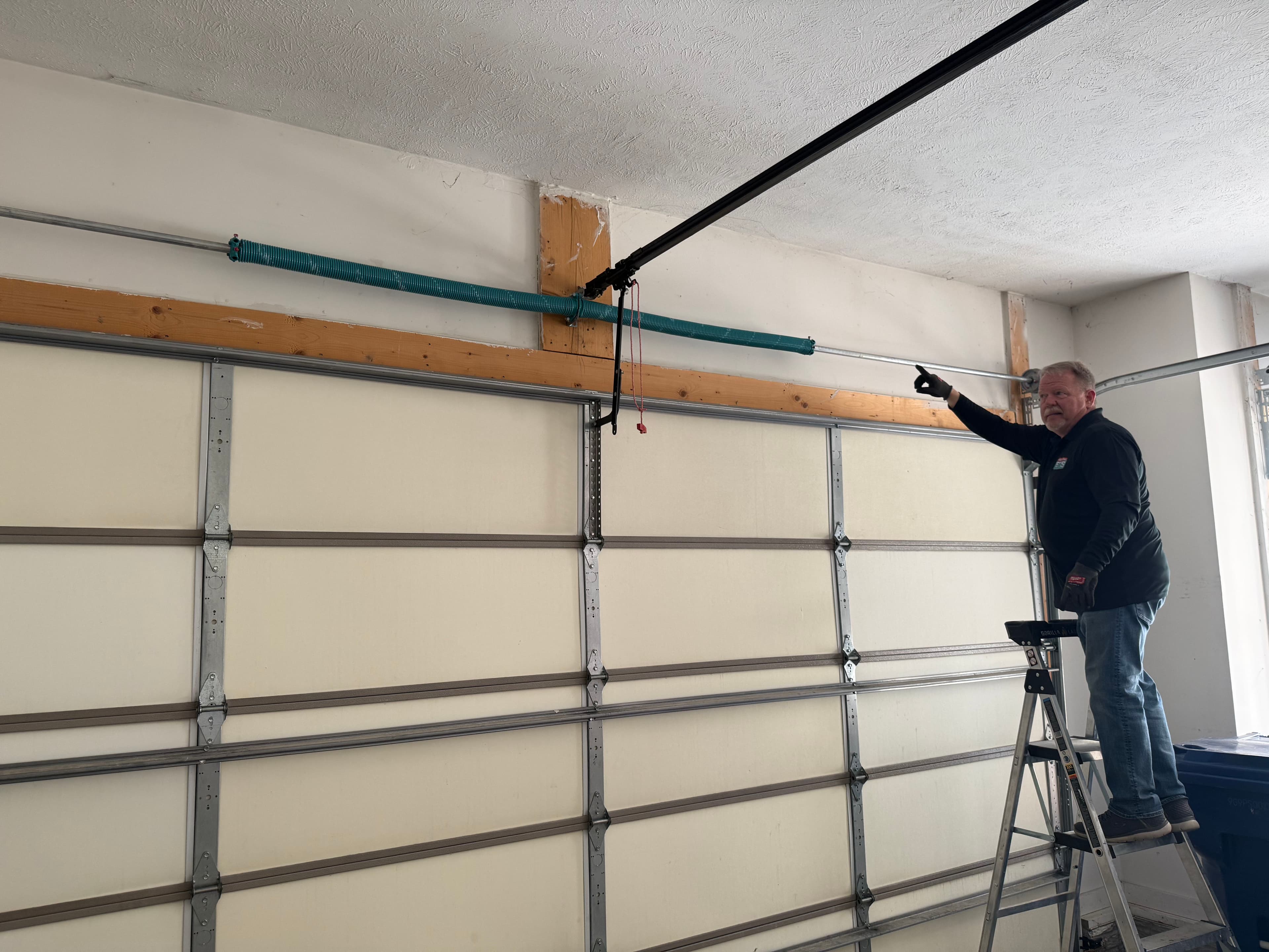 Project Why We Custom-Cut Torsion Springs On Site image