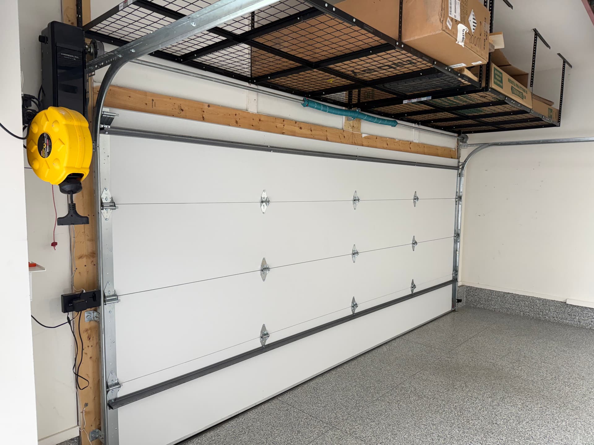 Gallery photos for Old Garage Door Swapped Out for a Brand New CHI Door: Image #3