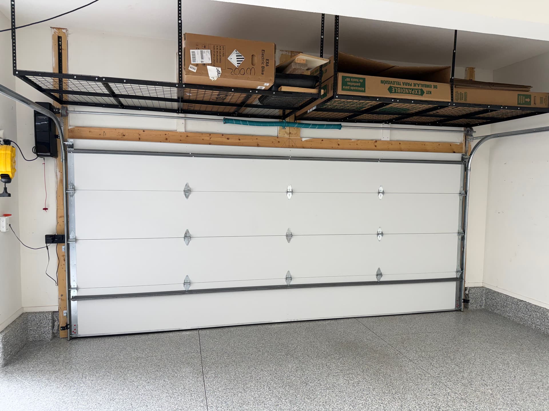 Gallery photos for Old Garage Door Swapped Out for a Brand New CHI Door: Image #2
