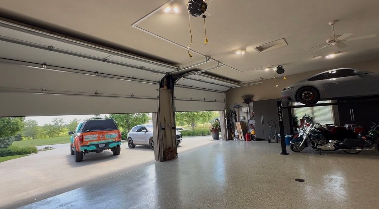 Project High-Lift Garage Door Conversion That Actually Unlocks Overhead Space image